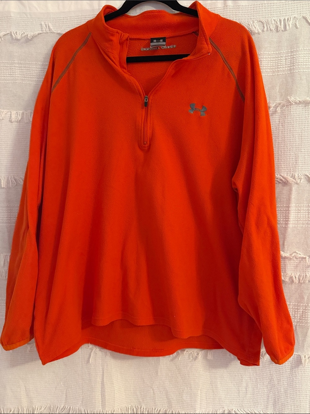 Under Armour Men’s Orange Half-Zip Performance Pullover